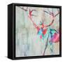 Rhizome Deer-Ann Marie Coolick-Framed Stretched Canvas