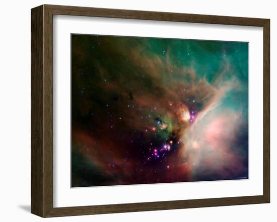 Rho Ophiuchi Nebula-Stocktrek Images-Framed Photographic Print