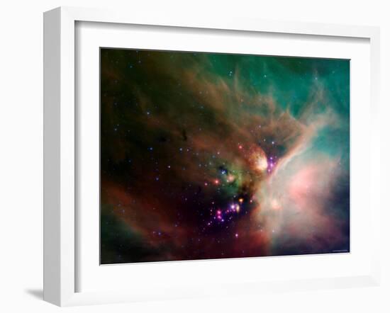 Rho Ophiuchi Nebula-Stocktrek Images-Framed Photographic Print