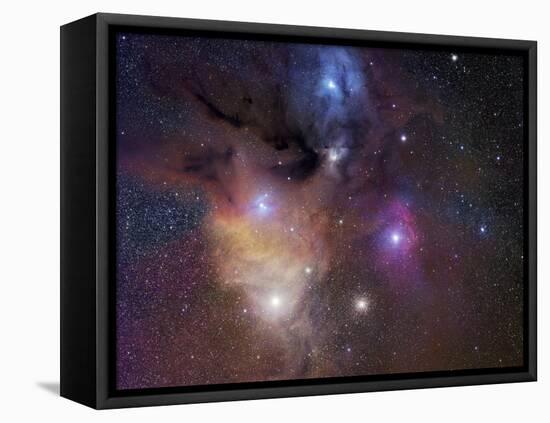 Rho Ophiuchi Nebula-Stocktrek Images-Framed Stretched Canvas