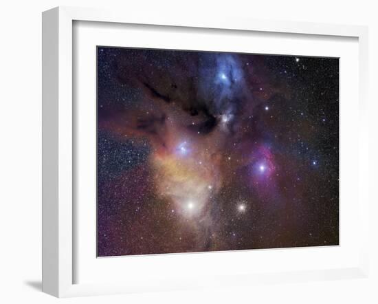 Rho Ophiuchi Nebula-Stocktrek Images-Framed Premium Photographic Print