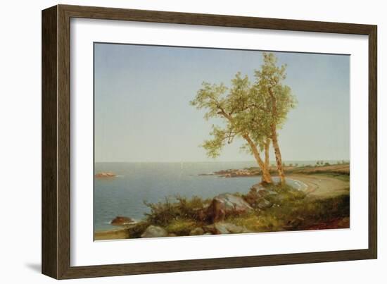 Rhode Island Coast, New England-John Frederick Kensett-Framed Giclee Print