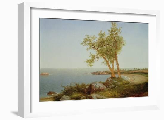 Rhode Island Coast, New England-John Frederick Kensett-Framed Giclee Print