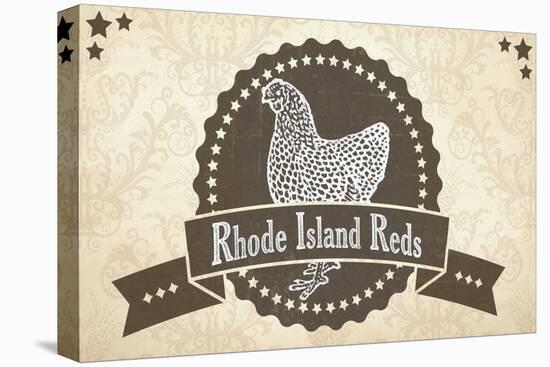 Rhode Island Reds 1-null-Stretched Canvas