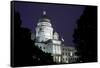 Rhode Island State Capitol-Paul Souders-Framed Stretched Canvas