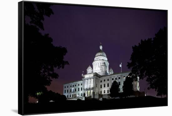 Rhode Island State Capitol-Paul Souders-Framed Stretched Canvas