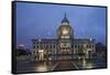 Rhode Island State Capitol-Paul Souders-Framed Stretched Canvas