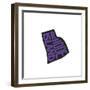 Rhode Island-Art Licensing Studio-Framed Giclee Print