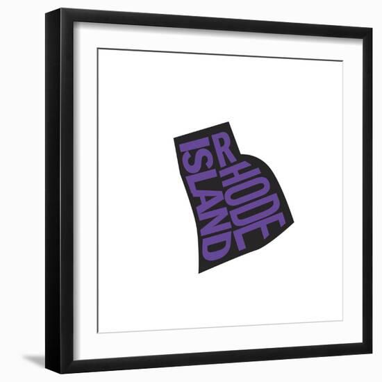 Rhode Island-Art Licensing Studio-Framed Giclee Print