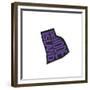 Rhode Island-Art Licensing Studio-Framed Giclee Print