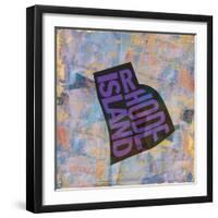 Rhode Island-Art Licensing Studio-Framed Giclee Print