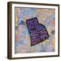 Rhode Island-Art Licensing Studio-Framed Giclee Print