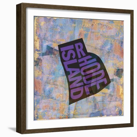 Rhode Island-Art Licensing Studio-Framed Giclee Print