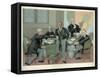 Rhodes before Committee-null-Framed Stretched Canvas