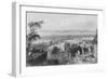 Rhodes, the Ancient Dodanim, with the Channel Between the Island and Asia Minor-William Henry Bartlett-Framed Giclee Print