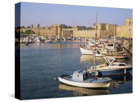 Rhodes Town, Rhodes, Dodecanese Islands, Greek Islands, Greece-Miller John-Stretched Canvas