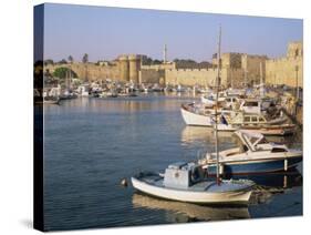 Rhodes Town, Rhodes, Dodecanese Islands, Greek Islands, Greece-Miller John-Stretched Canvas