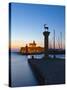 Rhodes Town, Rhodes, Greece-Doug Pearson-Stretched Canvas