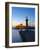 Rhodes Town, Rhodes, Greece-Doug Pearson-Framed Photographic Print