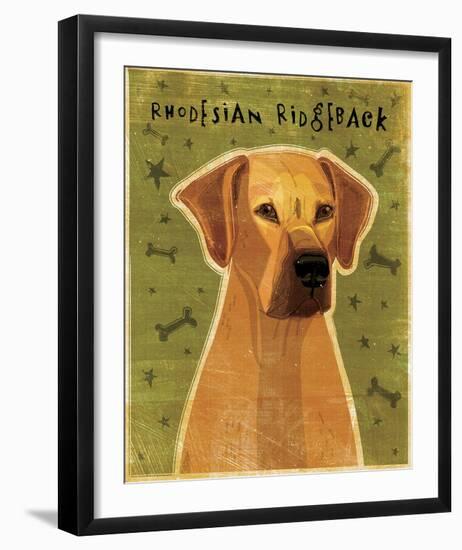 Rhodesian Ridgeback-John Golden-Framed Giclee Print