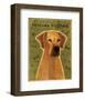 Rhodesian Ridgeback-John W^ Golden-Framed Art Print