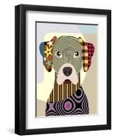 Rhodesian Ridgeback-Lanre Adefioye-Framed Premium Giclee Print