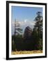 Rhododendron and Dhaulagiri Himal Seen from Poon Hill, Dhawalagiri (Dhaulagiri), Nepal-Jochen Schlenker-Framed Photographic Print