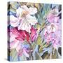 Rhododendron I-Sharon Pitts-Stretched Canvas