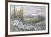 Rhododendrons and Butterflies-Marion Ellis Rowan-Framed Giclee Print