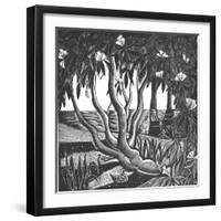 Rhododendrons, Holland Park-Mary Kuper-Framed Giclee Print