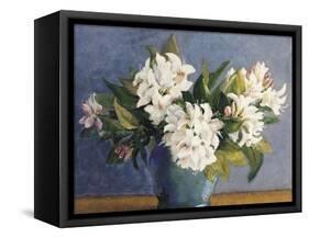 Rhododendrons-Arthur Hacker-Framed Stretched Canvas