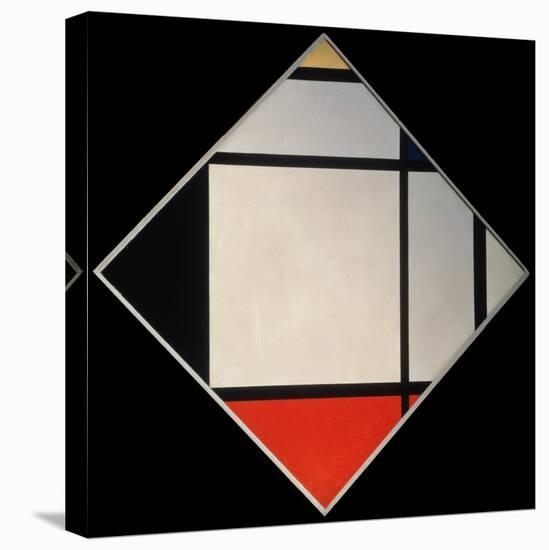 Rhombus II-Piet Mondrian-Stretched Canvas