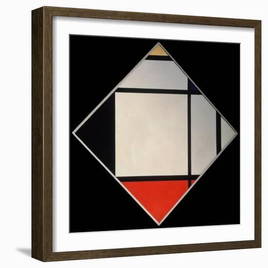 Rhombus II-Piet Mondrian-Framed Giclee Print