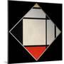 Rhombus II-Piet Mondrian-Mounted Giclee Print