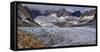 Rhone Glacier at Furka Pass, Canton of Valais, Swiss Alps, Switzerland, Europe-Hans-Peter Merten-Framed Stretched Canvas