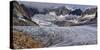 Rhone Glacier at Furka Pass, Canton of Valais, Swiss Alps, Switzerland, Europe-Hans-Peter Merten-Stretched Canvas