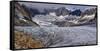 Rhone Glacier at Furka Pass, Canton of Valais, Swiss Alps, Switzerland, Europe-Hans-Peter Merten-Framed Stretched Canvas