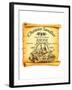 Rhone Wine Label-null-Framed Giclee Print