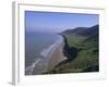 Rhossili Bay, Gower Peninsula, Glamorgan, Wales, UK, Europe-Charles Bowman-Framed Photographic Print