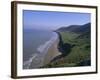 Rhossili Bay, Gower Peninsula, Glamorgan, Wales, UK, Europe-Charles Bowman-Framed Photographic Print