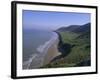 Rhossili Bay, Gower Peninsula, Glamorgan, Wales, UK, Europe-Charles Bowman-Framed Photographic Print