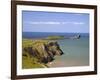 Rhossili Bay, Gower Peninsula, Wales, United Kingdom, Europe-Billy Stock-Framed Photographic Print