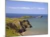 Rhossili Bay, Gower Peninsula, Wales, United Kingdom, Europe-Billy Stock-Mounted Photographic Print