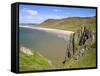 Rhossili Bay, Gower Peninsula, Wales, United Kingdom, Europe-Billy Stock-Framed Stretched Canvas