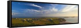 Rhossili Bay, Gower, Peninsula, Wales, United Kingdom, Europe-Billy Stock-Framed Stretched Canvas