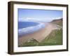 Rhossili Bay, Gower Peninsula, Wales, United Kingdom-Roy Rainford-Framed Photographic Print