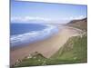 Rhossili Bay, Gower Peninsula, Wales, United Kingdom-Roy Rainford-Mounted Photographic Print