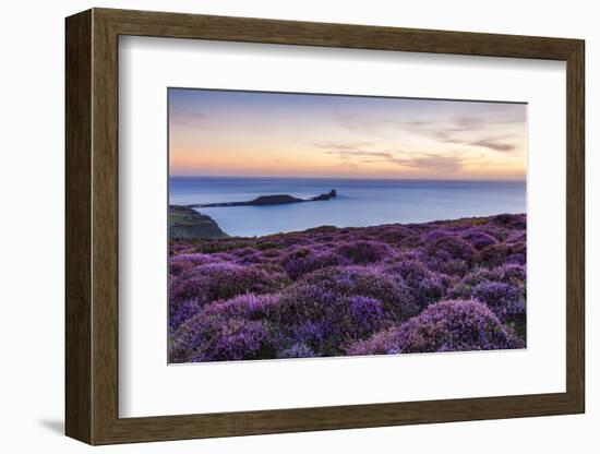 Rhossili Bay, Worms End, Gower Peninsula, Wales, United Kingdom, Europe-Billy Stock-Framed Photographic Print