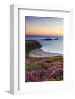 Rhossili Bay, Worms End, Gower Peninsula, Wales, United Kingdom, Europe-Billy-Framed Photographic Print