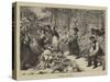 Rhubarb Gatherers-Charles Joseph Staniland-Stretched Canvas